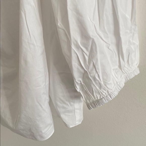 NWT Madewell Puff-Sleeve Babydoll Top - Picture 5 of 7